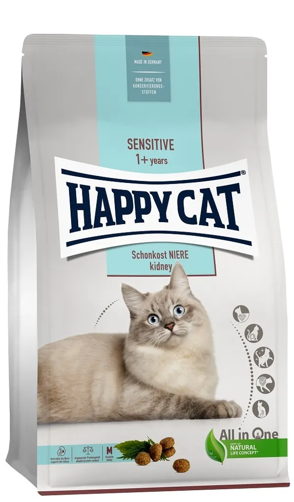 Aliment diététique HappyCat 4kg : Recette spéciale reins sensibles
