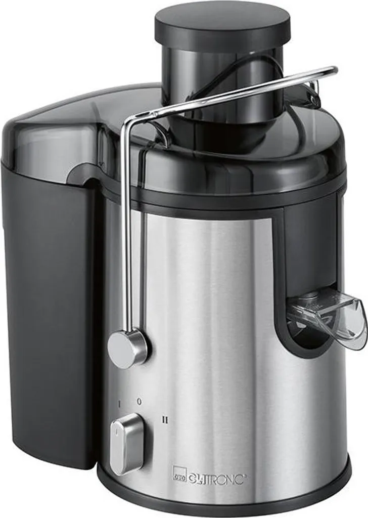 Centrifugeuse Fruits et Légumes Clatronic AE 3666 en Inox et Noir 400W