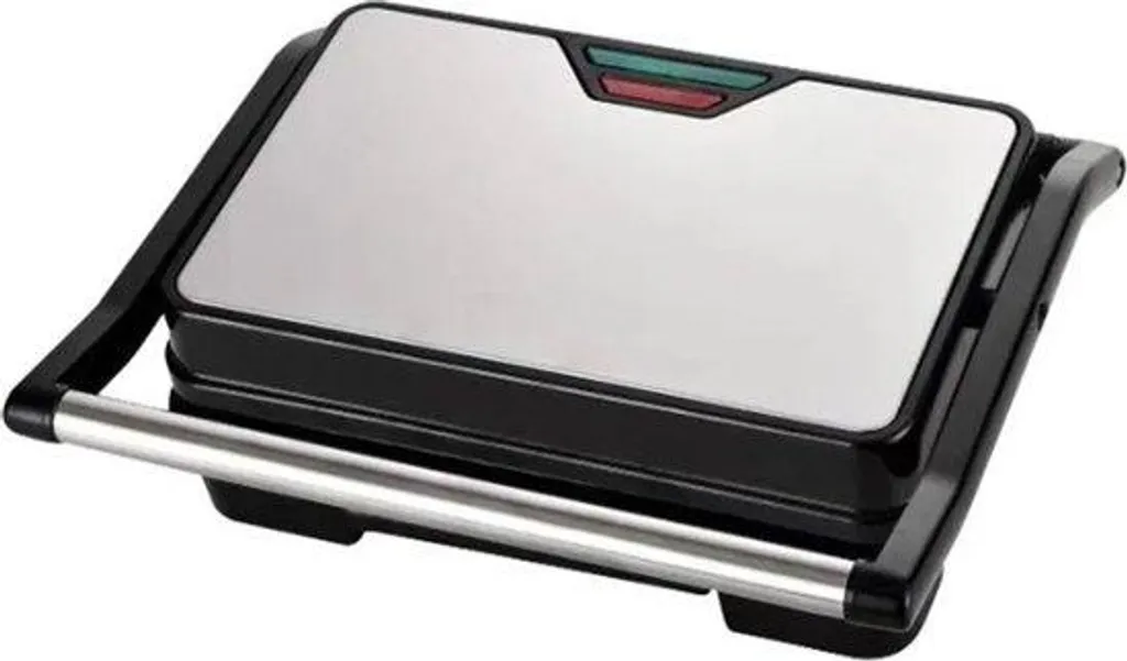 Grille-pain 3 en 1 Gris 750W : Finis les Sandwichs qui Collent aux Plaques