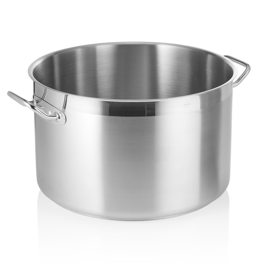 Profi Edelstahl-Kochtopf Bratentopf mit Deckel, 44,0 Liter, ØxH: 45 x 29 cm