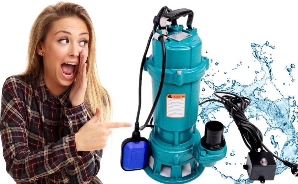 IBO | Tauchpumpe Furiatka 1100 - 15 m - Hochleistungs-Zerkleinerer - robust und effizient