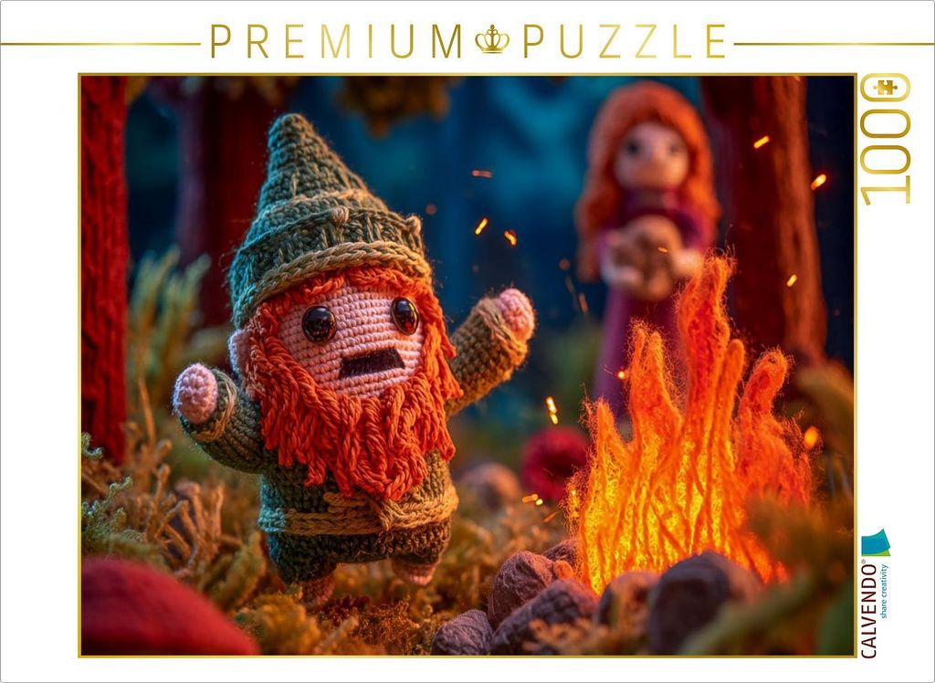 CALVENDO Puzzle Rumpelstilzchen | 1000 Teile Lege-Größe 64x48cm Foto-Puzzle für glückliche Stunden