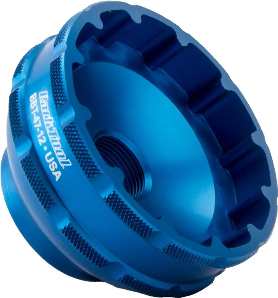 Solution pour démonter boîtier T47 bloqué : Park Tool BBT-47-12 bleu - 2