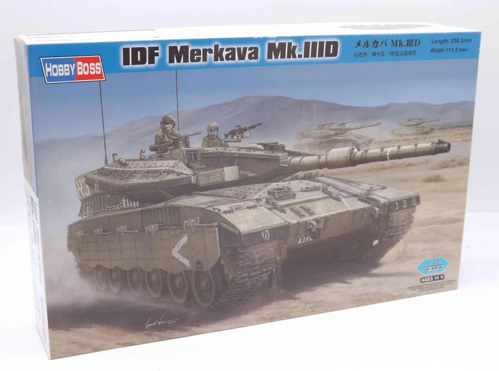 Maquette de Char Militaire IDF Merkava MK.IIID Hobby Boss 1:35 Modèle 82441