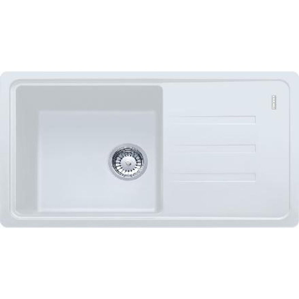 Franke Malta - Fragranit Spülbecken BSG 611-78/39, 780x435 mm, weiß Eis 114.0440.907