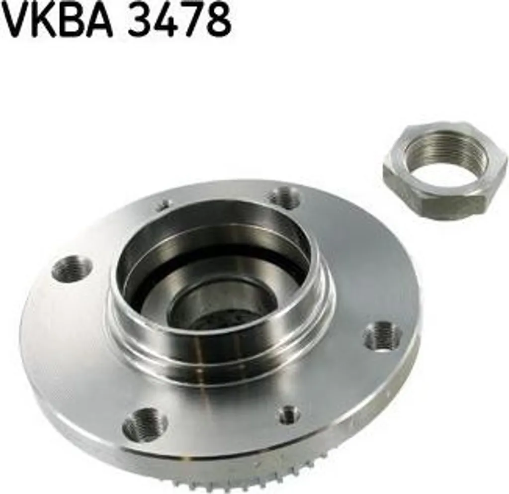 Roulement de Moyeu Arrière SKF VKBA 3478 pour Suspension Xantia