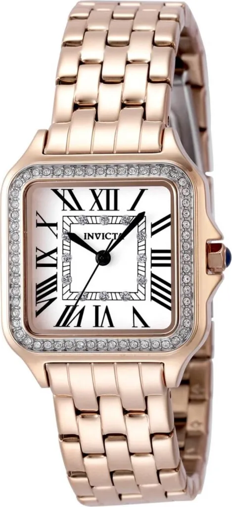 Invicta Angel 48997 Orologio Donna 28mm Acciaio e Cristalli - Lusso Quotidiano