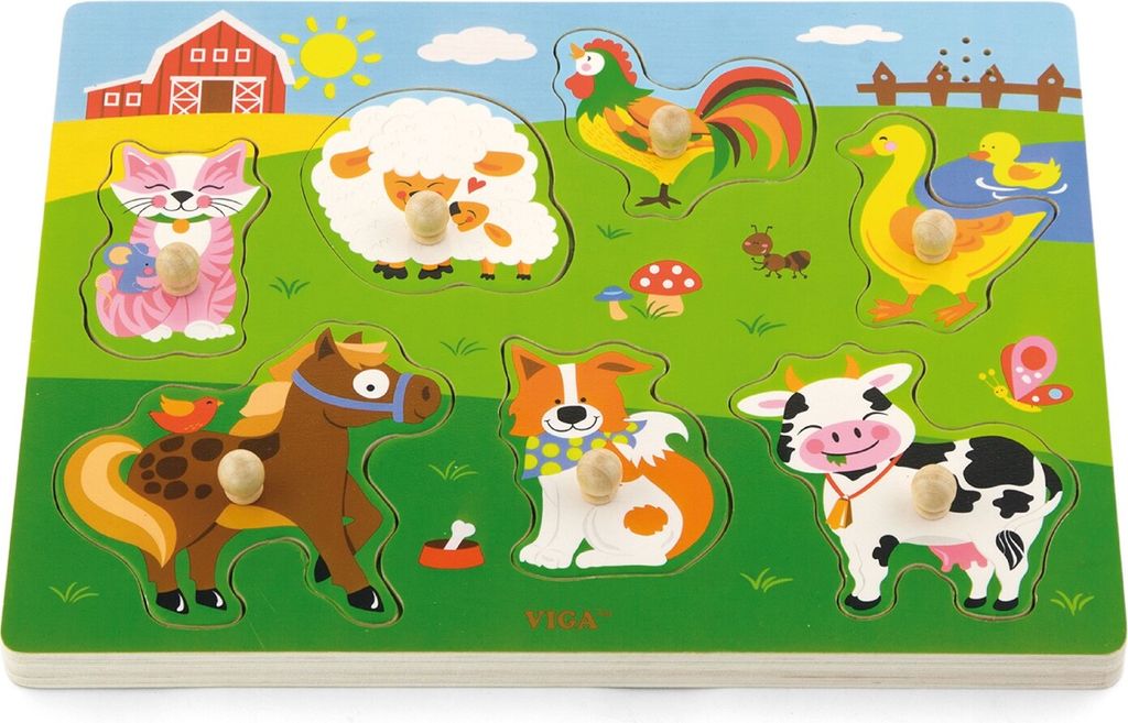 Puzzle sonore de la ferme / Viga Image du produit 