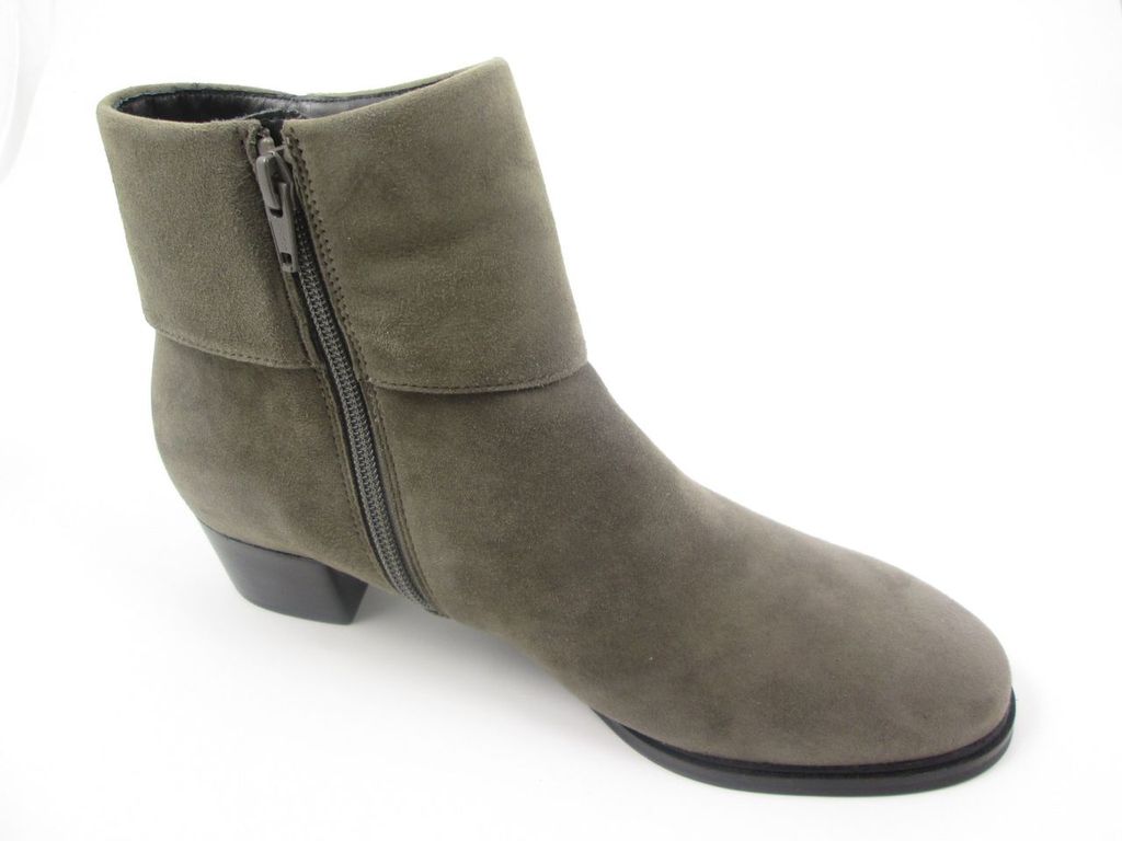 Sioux Damen Stiefeletten ungefüttert grau Gr. 71/2