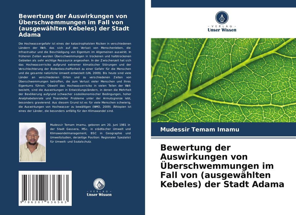 Bewertung der Auswirkungen von Überschwemmungen im Fall von (ausgewählten Kebeles) der Stadt Adama