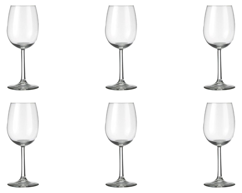Duralex Rotweinglas, 23 cl, Glas, transparent, 6er-Set