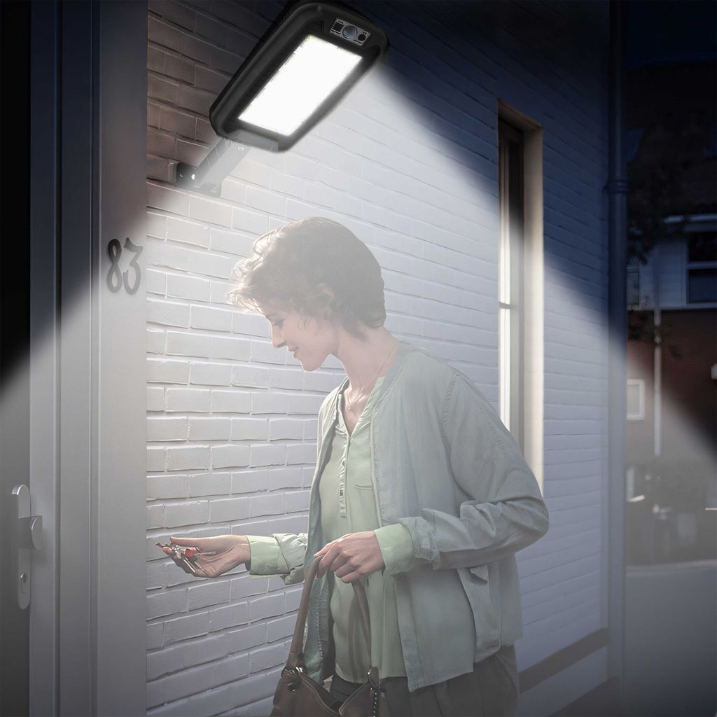 Garten Solarlampen für Außen LED Solarenergie Straßenlampe Produktbild 4