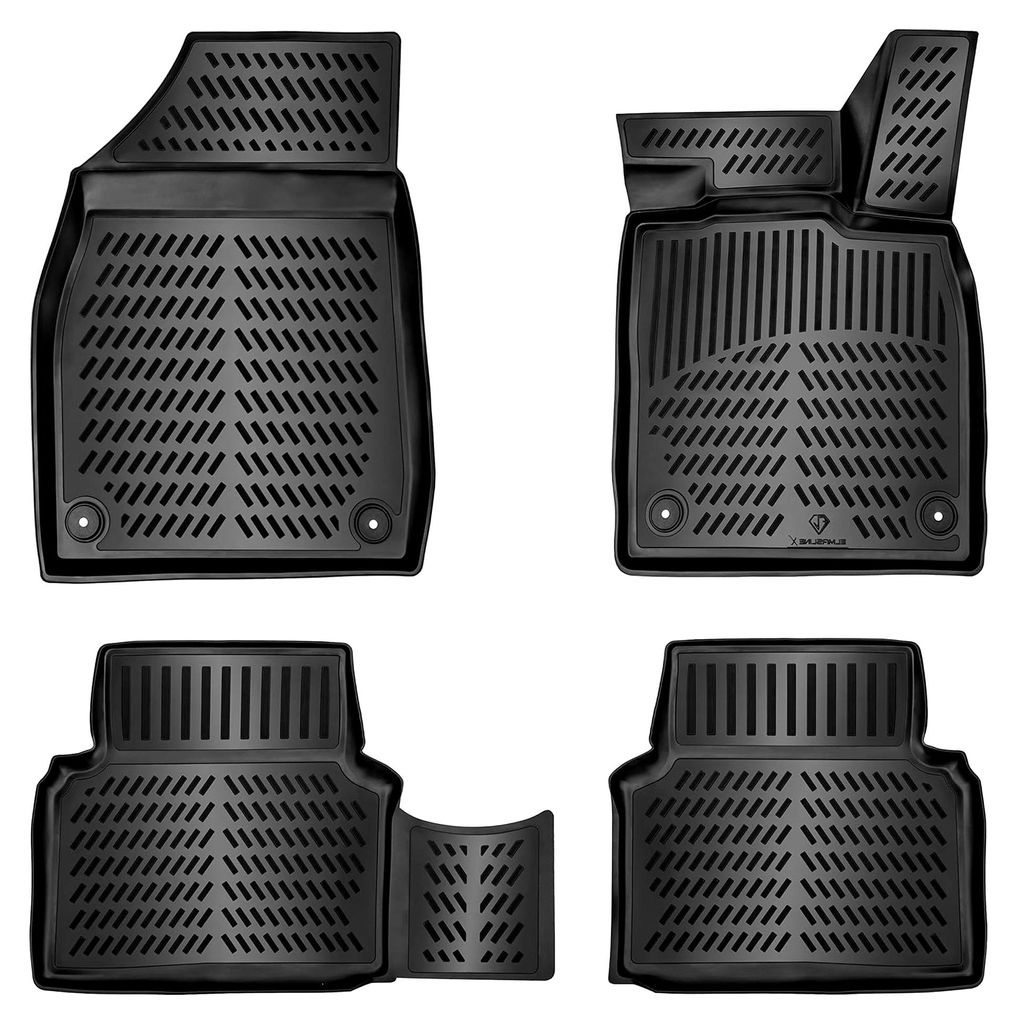 3D Gummimatten Set für Mercedes B-Klasse W247 2019-2025 | Fußmatten Zubehör