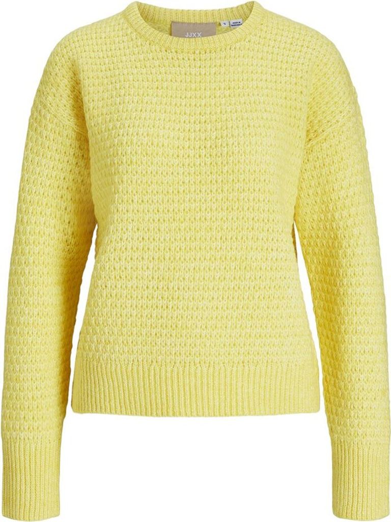 Jack & Jones Milly Structure Pullover Gelb S Frau Gelb S