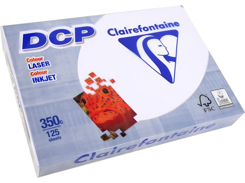 Clairalfa Multifunktionspapier DCP DIN A4 350 g/qm weiß 125 Produktbild 