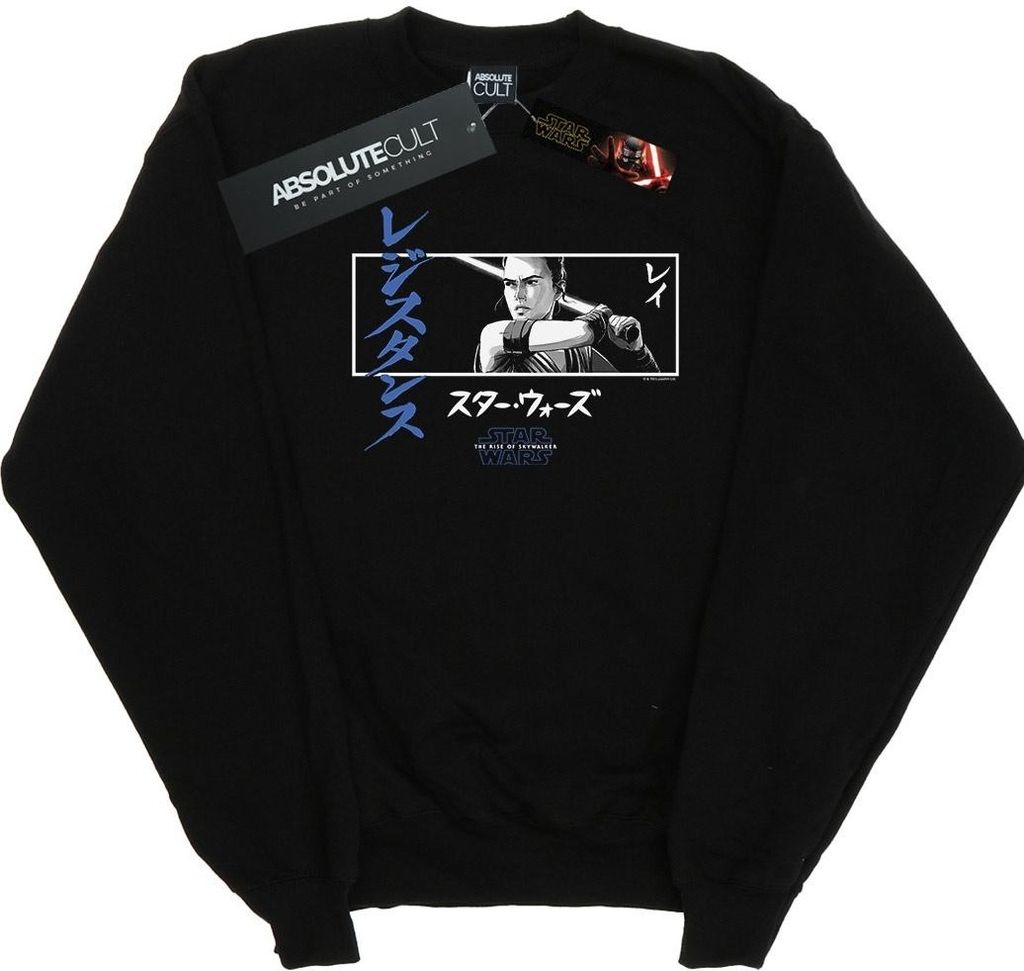 Star Wars: The Rise of Skywalker - "Katakana" Sweatshirt für Damen BI49929 (XL) (Schwarz)
