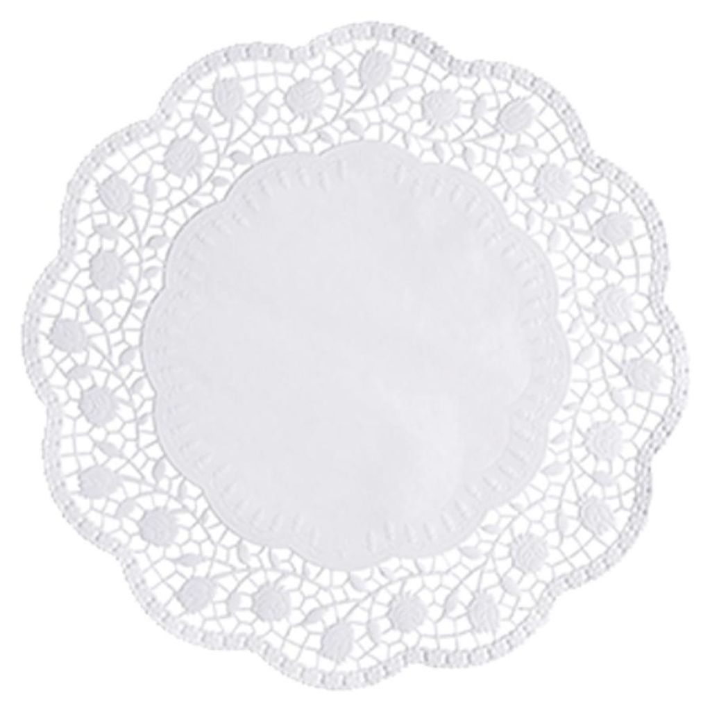 Papstar 18270, Rund, Weiß, Papier, 30 cm Produktbild 
