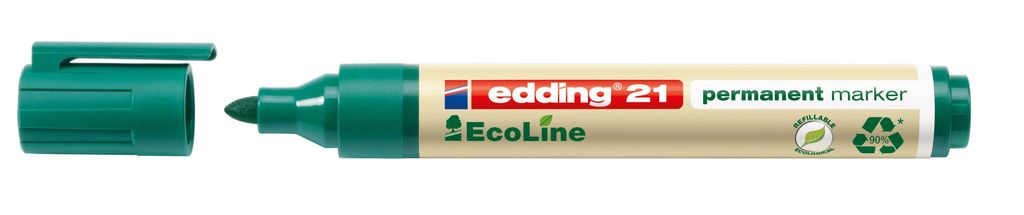 Edding 4-21004 Marcatore permanente EcoLine - 1,5 - 3 mm, Immagine del prodotto 