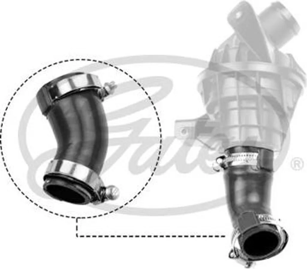 Stop aux fuites de turbo - Durite GATES 09-1054 pour 1436Q4 Bipper