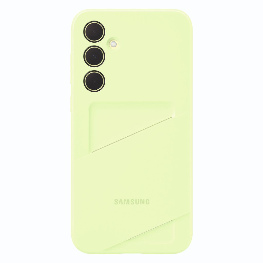Samsung Galaxy A35 5G Cover mit Kartenfach - Limette Produktbild 