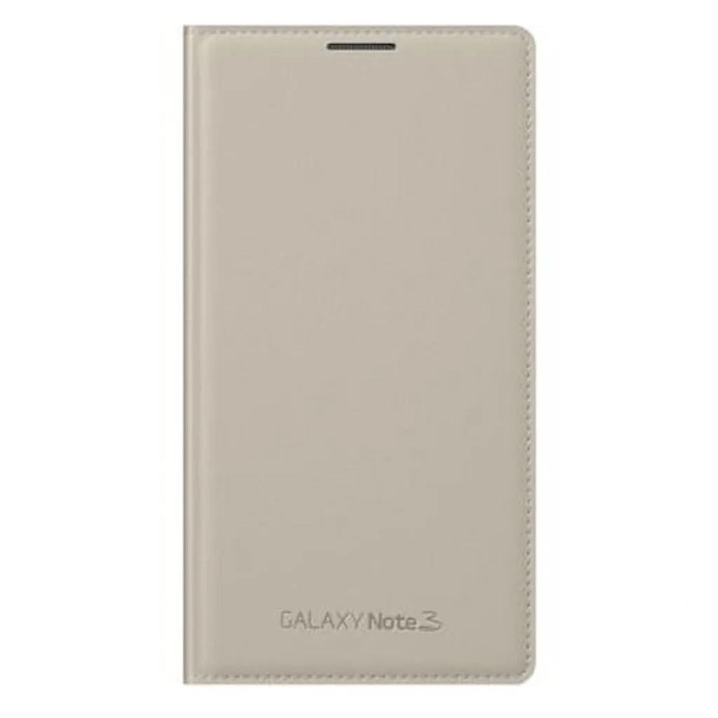 SAMSUNG EF-WN900BU Etui WalletCover Note3 Beige : Étui de Protection