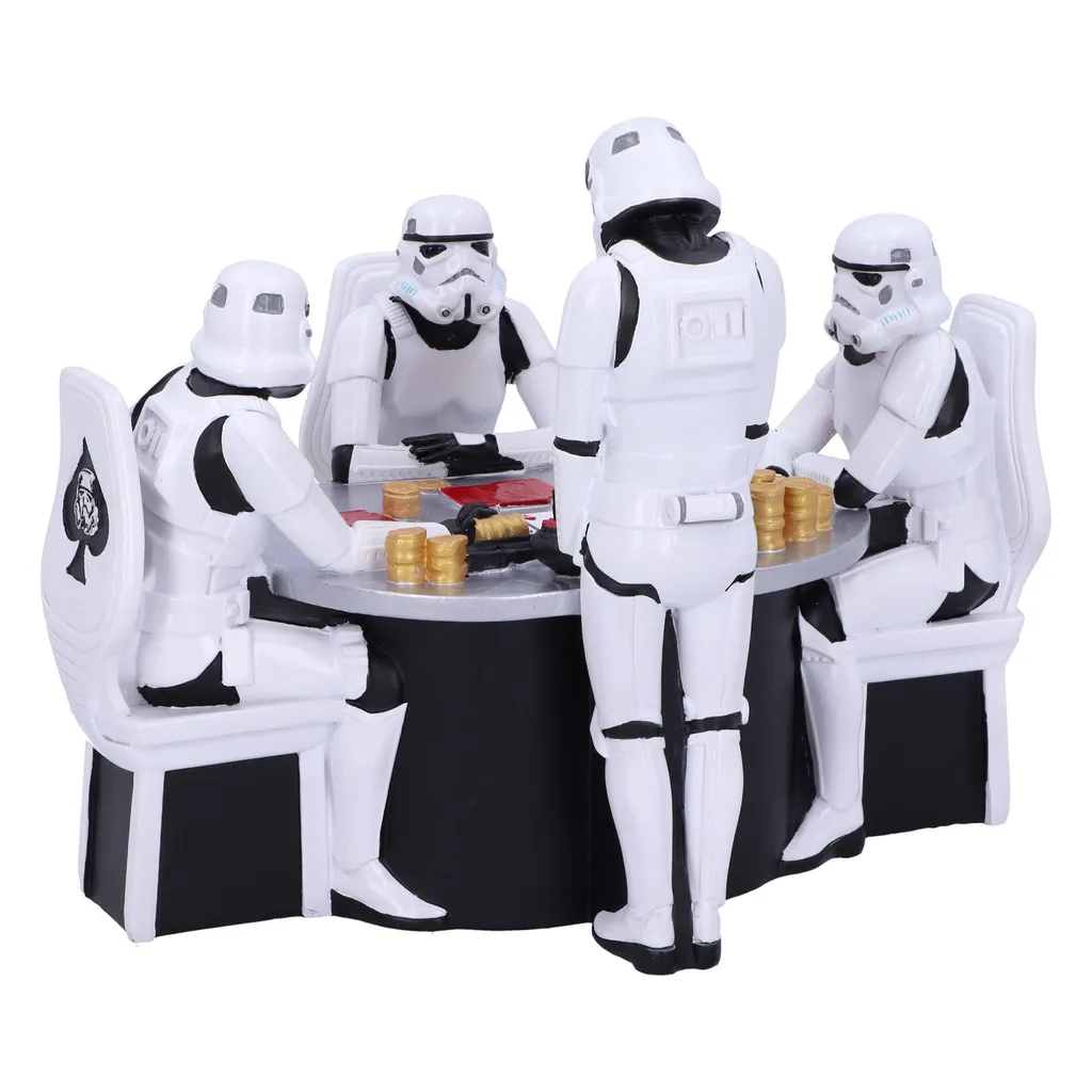 Star Wars Diorama Stormtrooper Poker Face 18 cm - 4