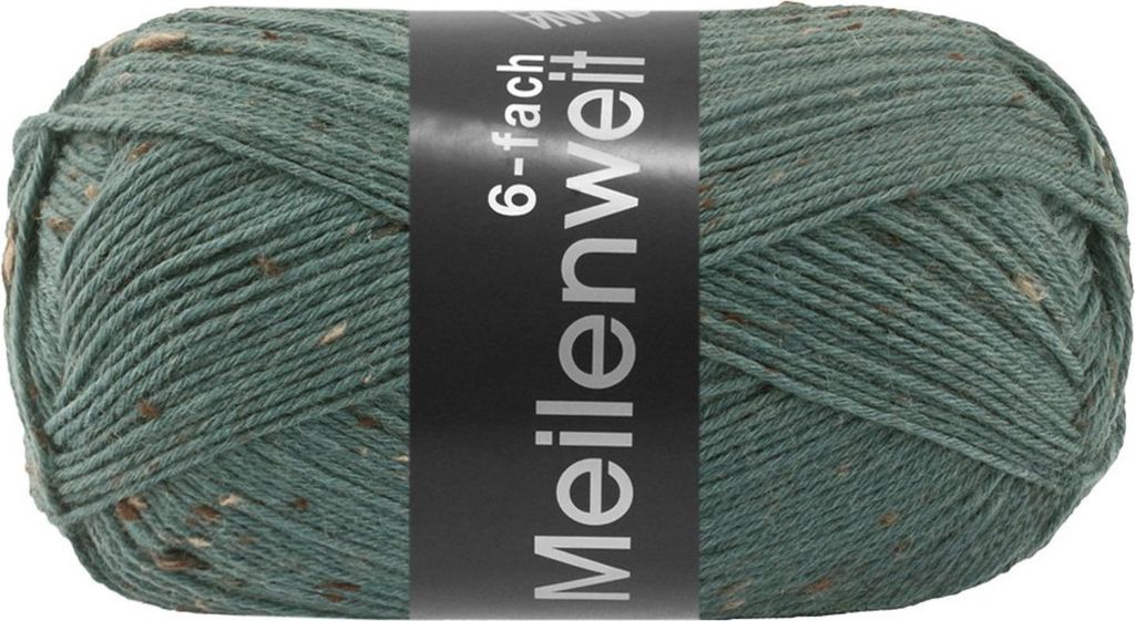 A ball of yarn with a label.