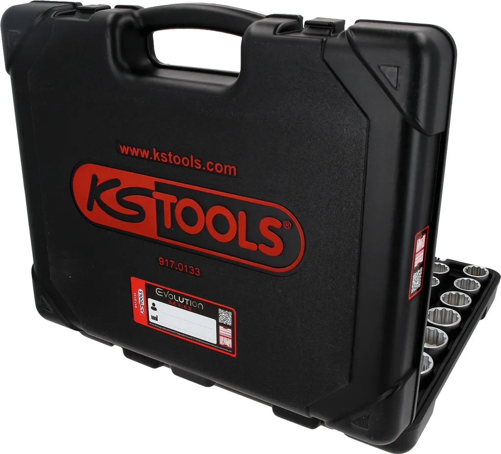 Mallette de douilles complète 133 pièces KS-Tools 917.0133 multi-usage