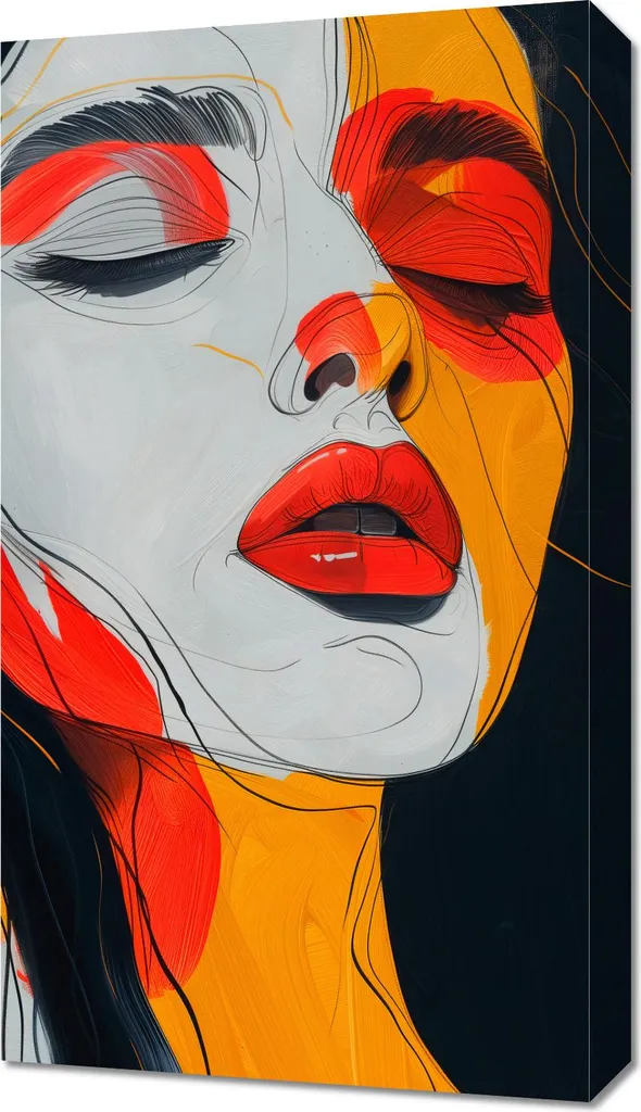 Offerta Quadro Moderno 40x70 Pensieri Sparsi - Spedizione Gratuita