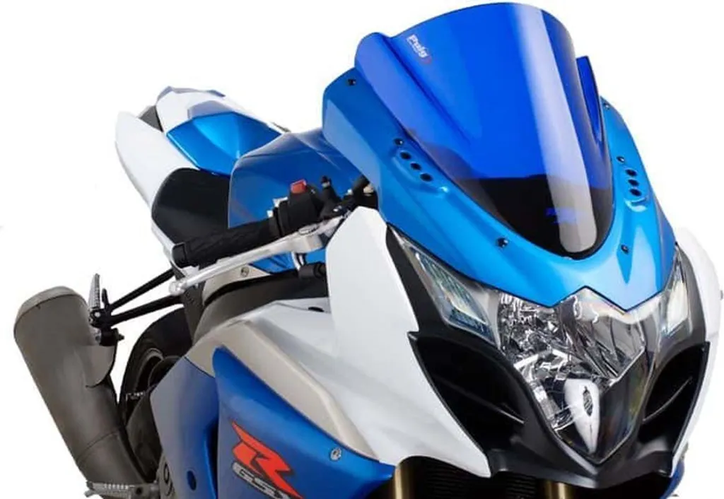 Bulle PUIG 4933A Z-Racing pour SUZUKI GSX-R1000 coloris bleu racing