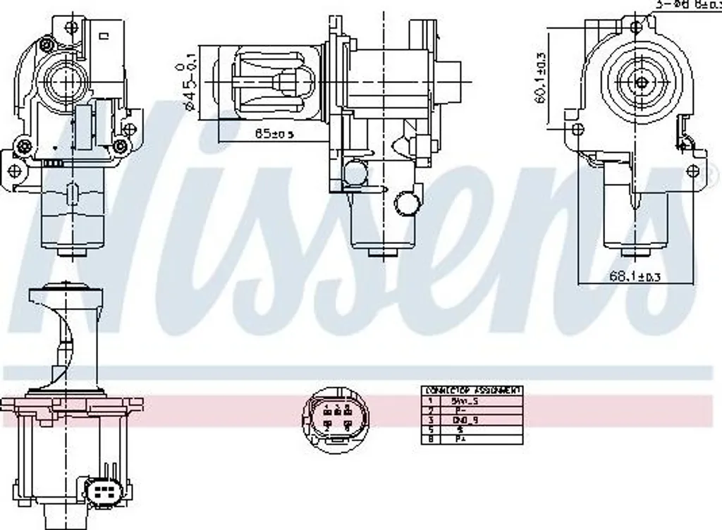 Vanne EGR Renforcée pour VW T5 1.9 TDI - Anti-Encrassement Durable