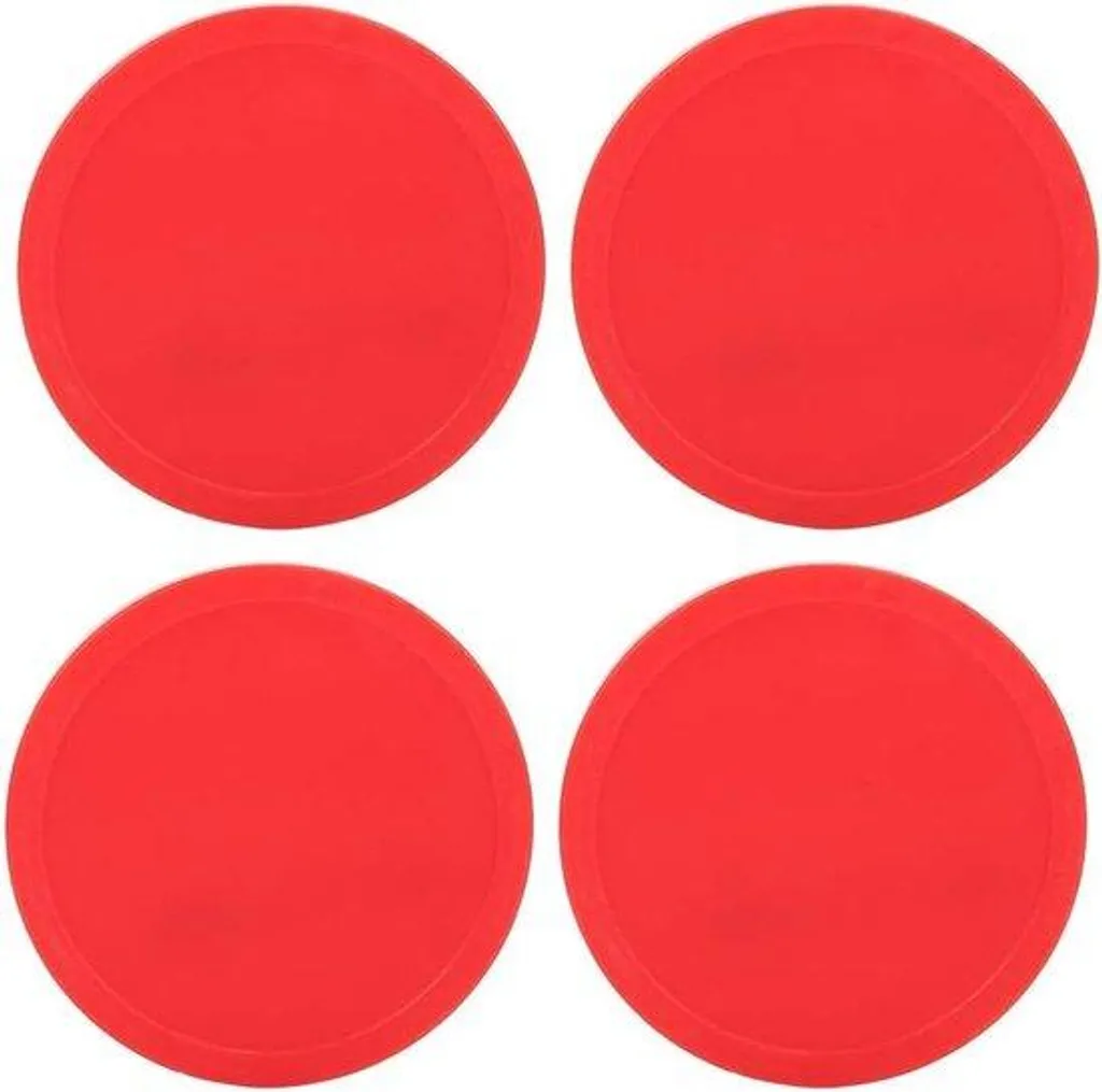 Remplacez vos disques usés par ce lot de 4 palets air hockey durables