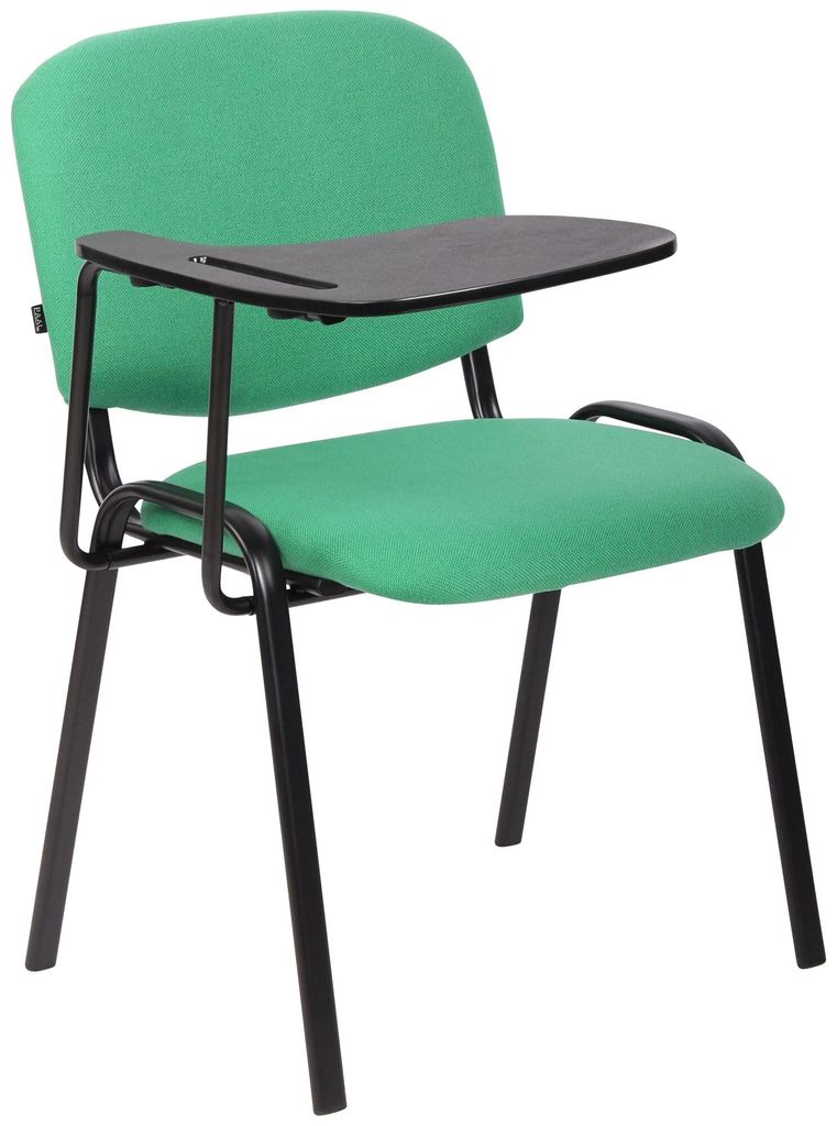 In And OutdoorMatch Stuhl Izan - Mit Klapptisch - Stoff - Metallgestell - Grün - Auffälliges Design