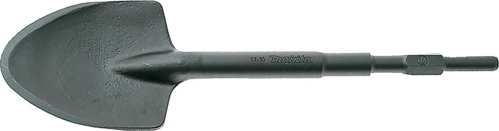 Burin à Bêcher 110 x 400 mm - Tige Hexa 19mm - Outil de Terrassier