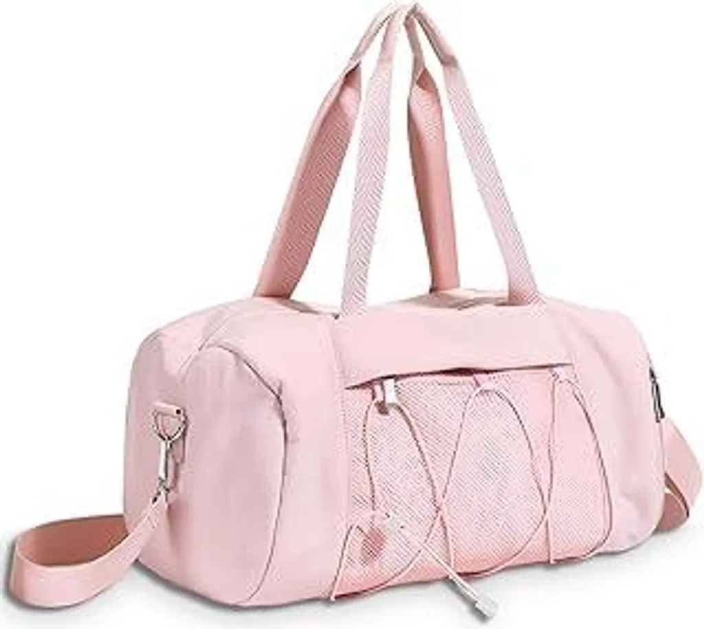 Borsone Da Viaggio E Palestra In Tela E Pelle - Vintage, Unisex, 45x23x34 Cm, Con Tracolla Regolabile