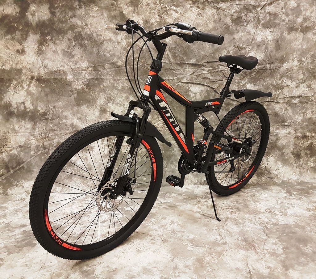 26 Zoll MTB BLACKRIDER VON UMIT Vollgefedert 21-Gang Produktbild 6