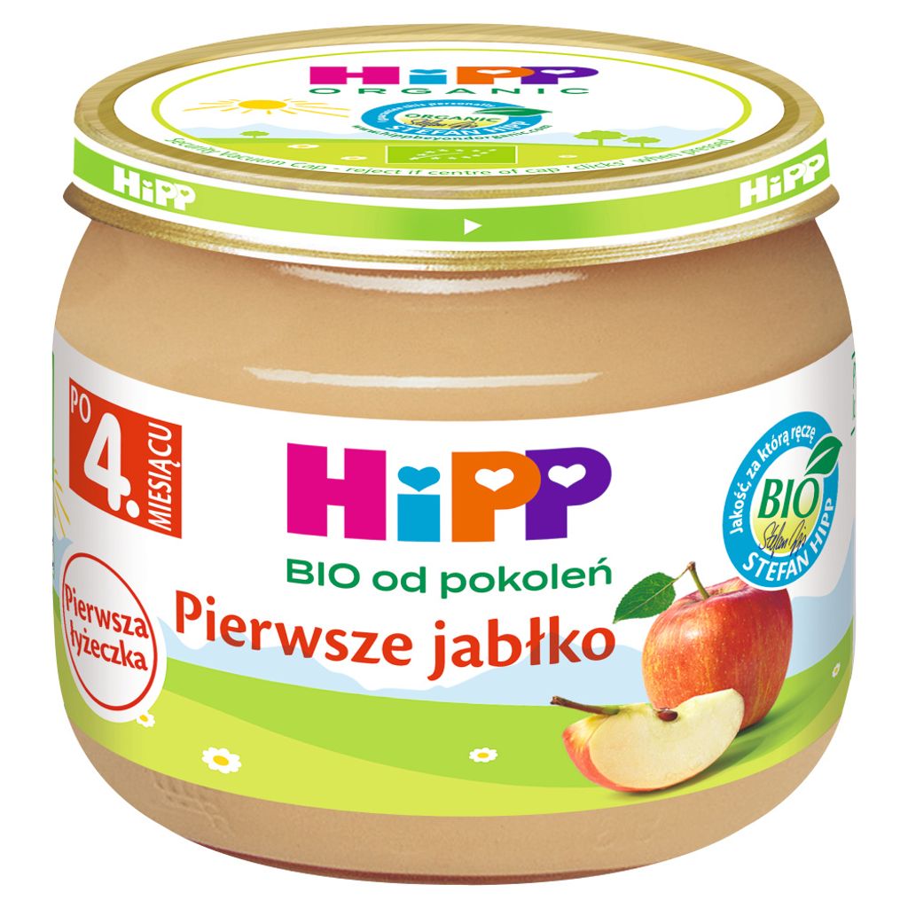 Hipp Babynahrung, 80g, nach 4 Monaten, Erster Apfel, ohne Produktbild