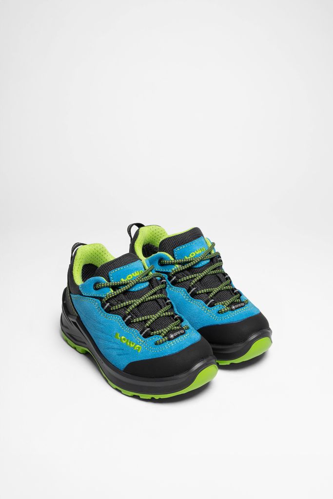 Lowa Kinder Hikingschuhe DELAGO GTX LO JUNIOR Türkis Limone