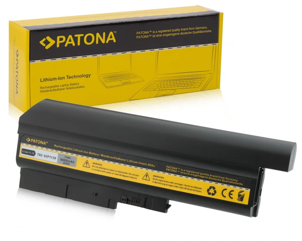 Réparer Autonomie IBM ThinkPad T60 R60 9457 avec Batterie de Rechange Li-ion