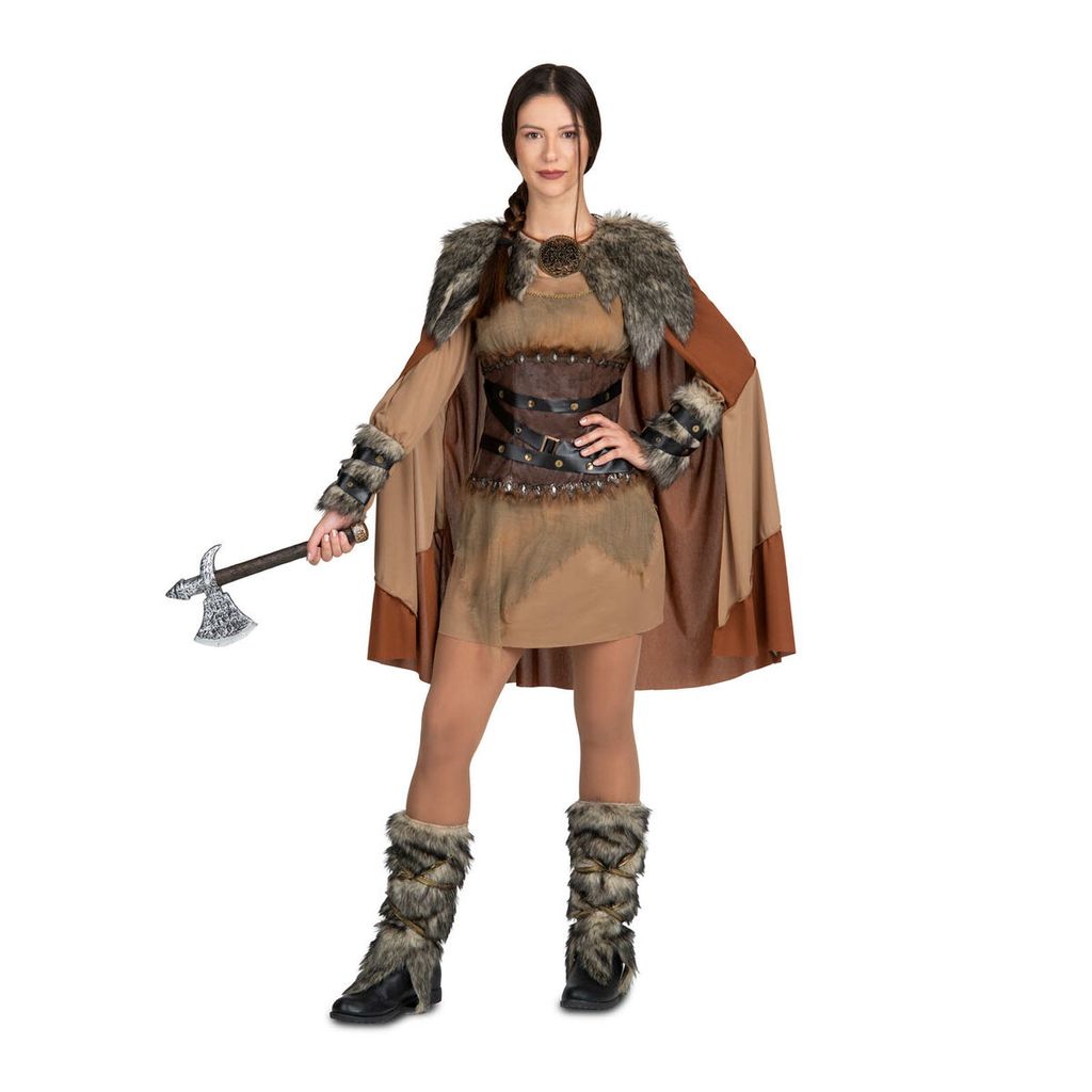 Mein anderes Ich Marrón Vikinga S Erwachsene Verkleidung