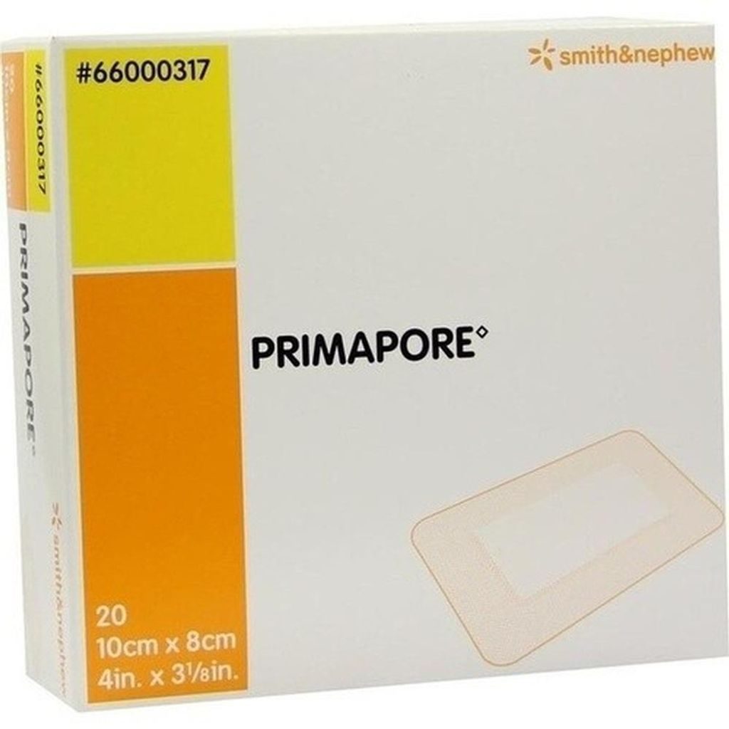 Primapore, apósito estéril de 10 cm x 8 cm, código Imagen del producto 