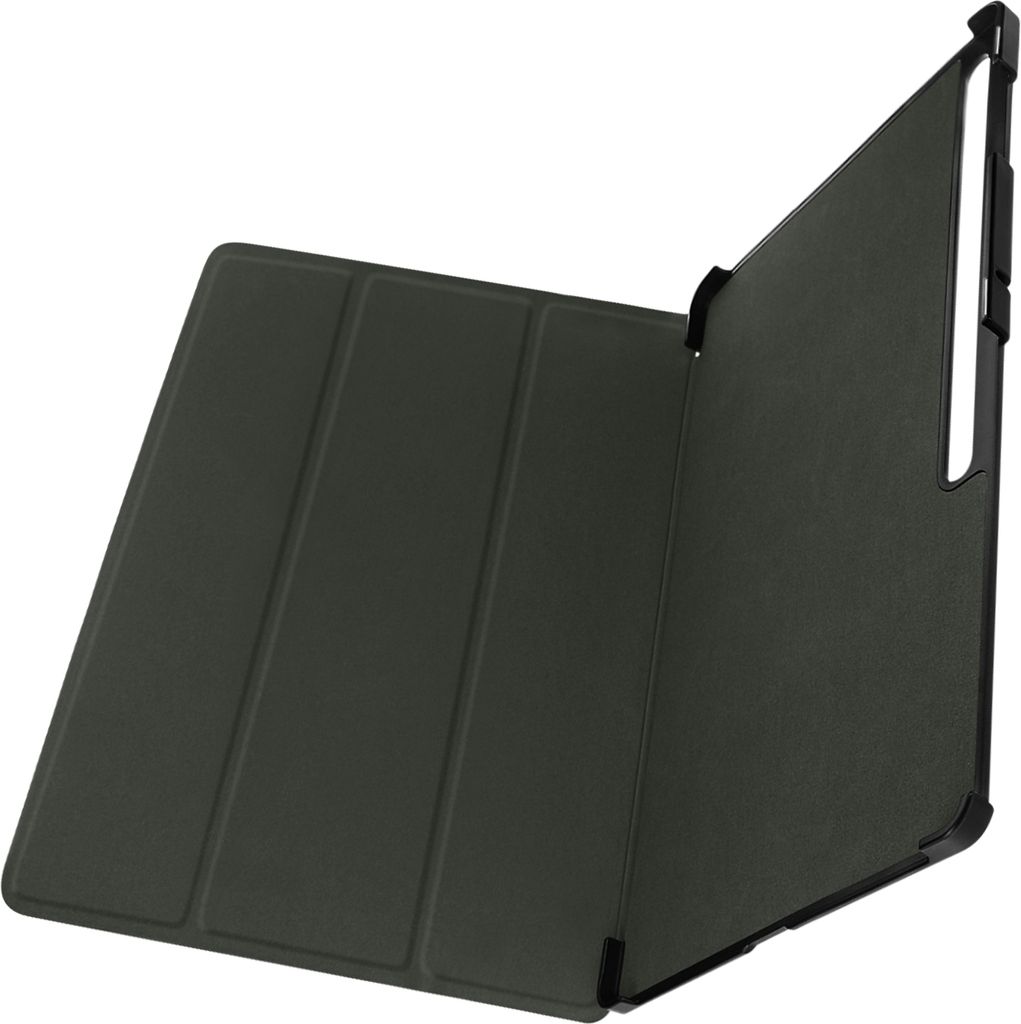 Avizar, Klapphülle für Samsung Tab S8 Ultra Standcase Betrachter / Tippen, Schwarz