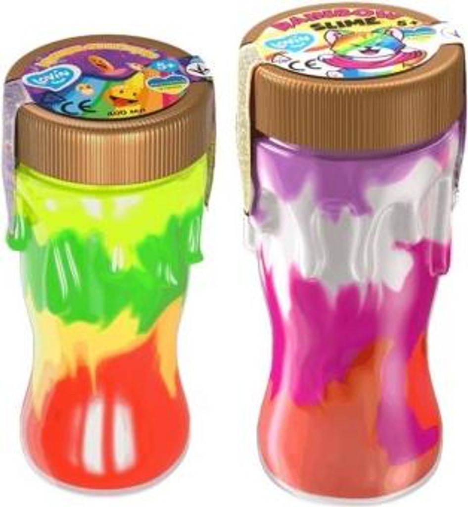 MAKSIK - OKTO GLUTY Slime Glutek neon arcobaleno OKT6235 Immagine del prodotto 