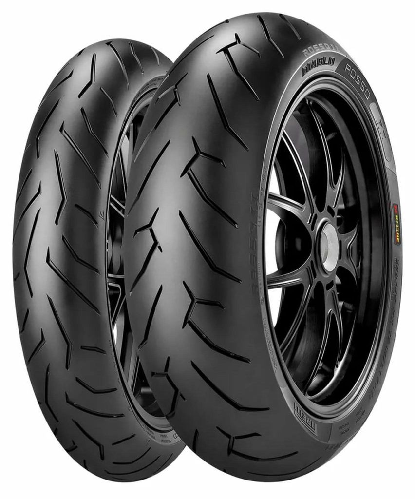Pirelli DIABLO ROSSO II, pneumatico da 120/70 ZR17, indice Immagine del prodotto 