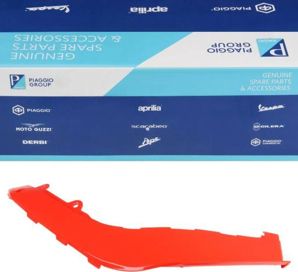 Carénage latéral rigide rouge pour moto Aprilia RSV4 Factory