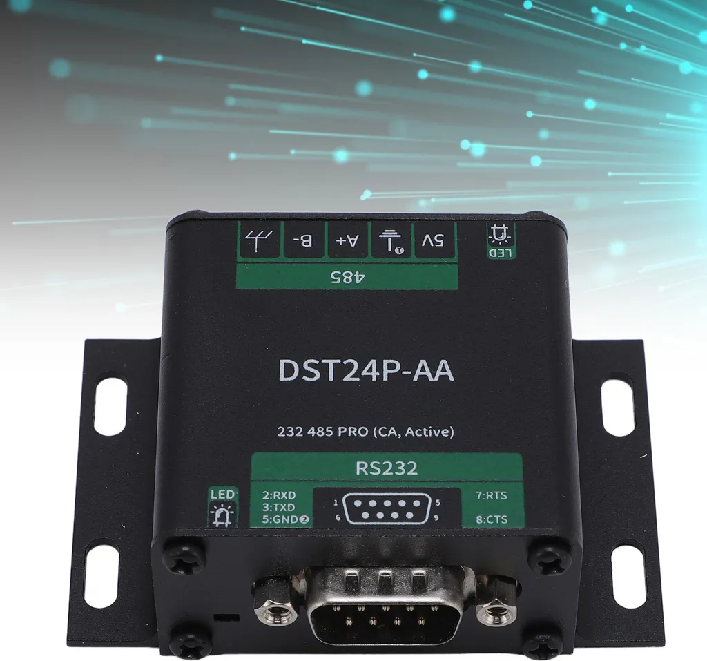 Passerelle de Communication RS485 vers RS232 Isolé pour Automate et API