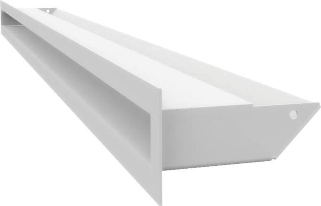 Lüftungsgitter LUFT 6x100 weiß