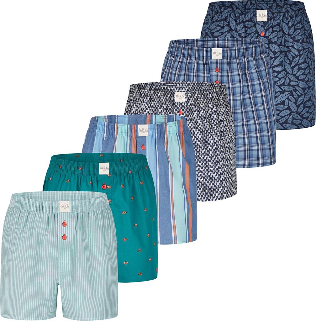 Phil & Co. Berlin Herren Boxer 6-Pack Classics - Set 16 - Produktbild 