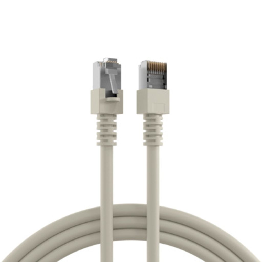 EFB RJ45 Patchkabel SF/UTP, Cat.5e, PVC, CCA, 25m, grau