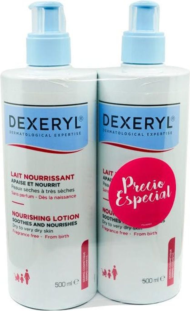 Dexeryl Duo Nourishing Lotion 2x 500 ml Produktbild 